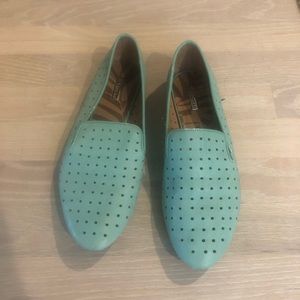 Matiko Turquoise Loafers